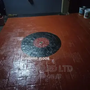 Standard American Stamp Concrete Floor