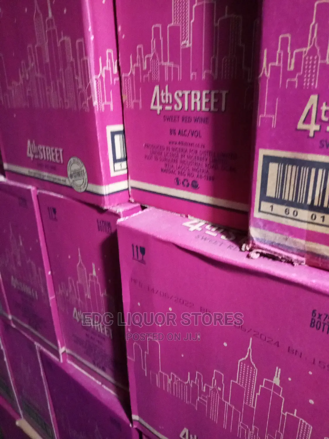 4th Street Red Wine X12
