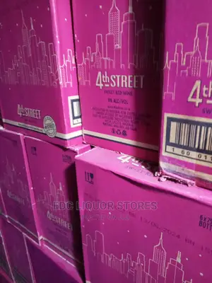 4th Street Red Wine X12
