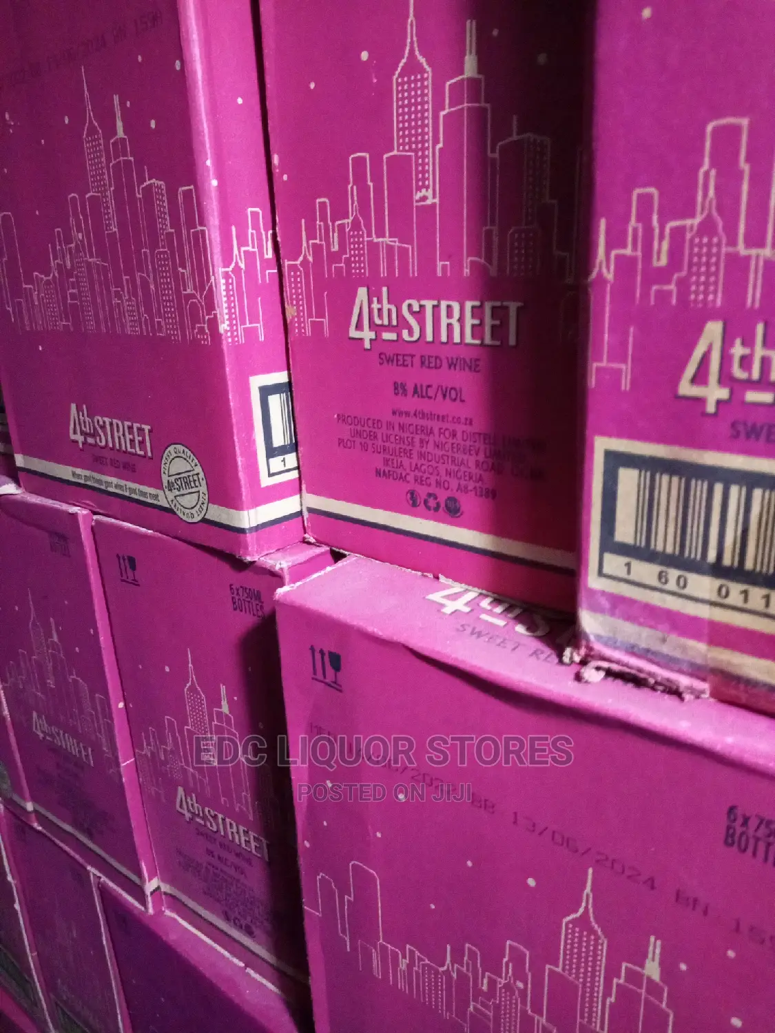4th Street Red Wine X12