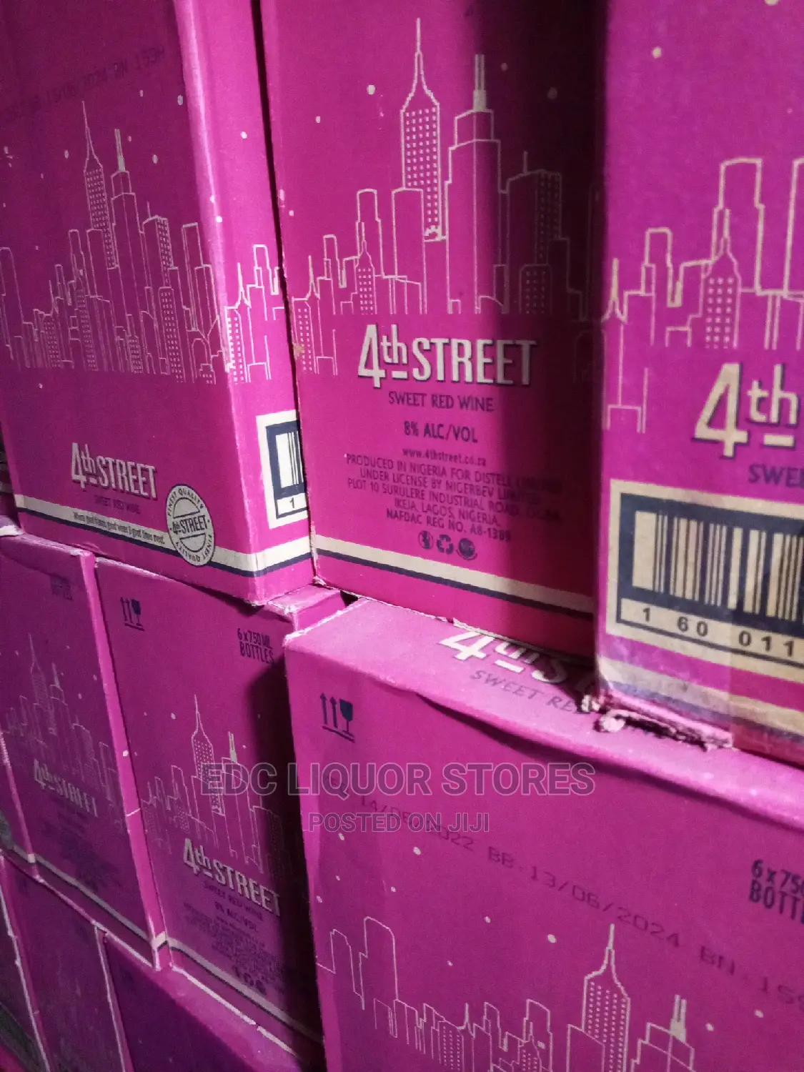 4th Street Red Wine X12