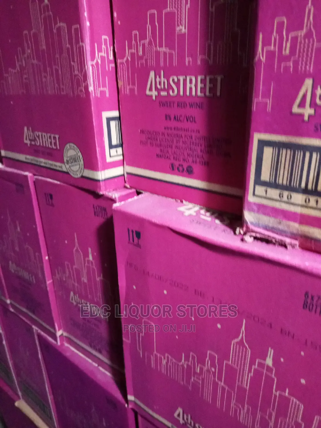 4th Street Red Wine X12