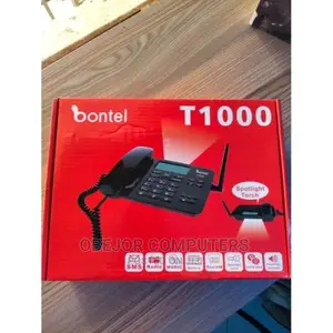 New Bontel T1000 Black Table Phone