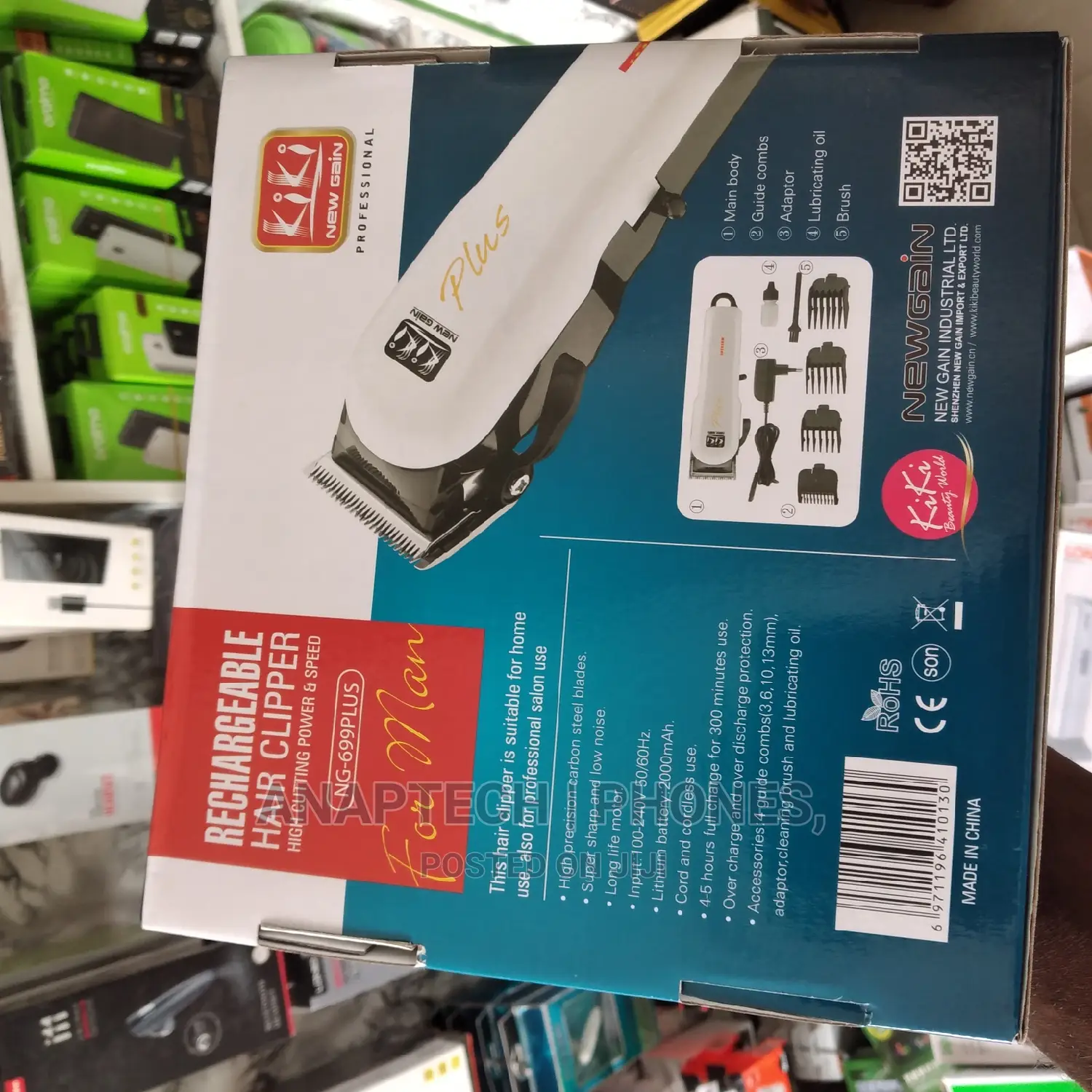 Rechargeable Hair Clipper