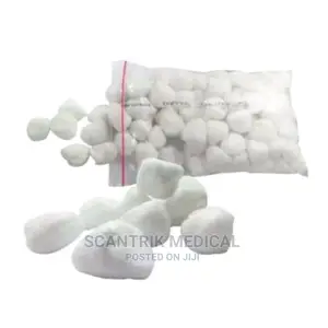 100% Cotton Medical Cotton Ball , Absorbent Cotton Ball