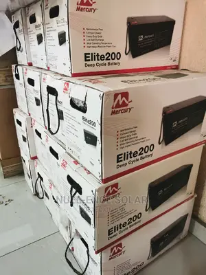 12v 200ah Mercury Indian Battery