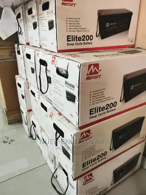 12v 200ah Mercury Indian Battery