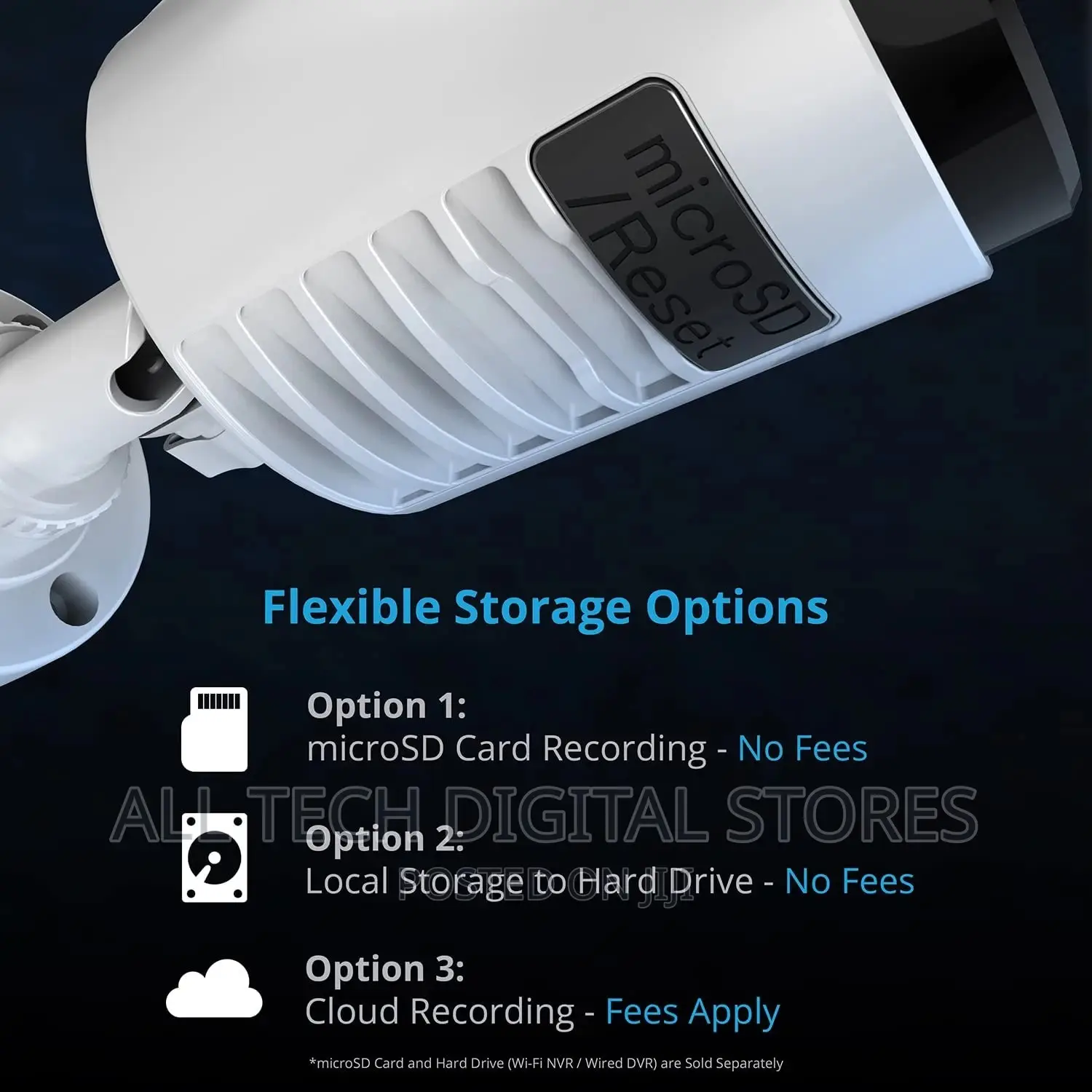 Night Owl Panoramic HD Wi-Fi Camera With Built-in Spotlight