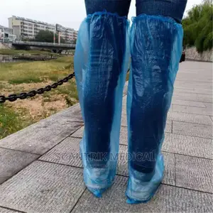 Disposable High Shoe Cover Rain Boot Cover Long Shoe Co