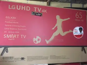 65 Inches Original Smart Lg Tv With Free Wall Brackets