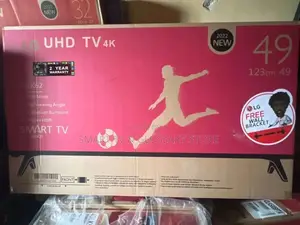 Lg 49 Inches Smart Tv With Warranty and Free Wall Bracket