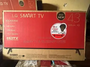 LG 43 Inches Smart Original Tv and Free Wall Bracket