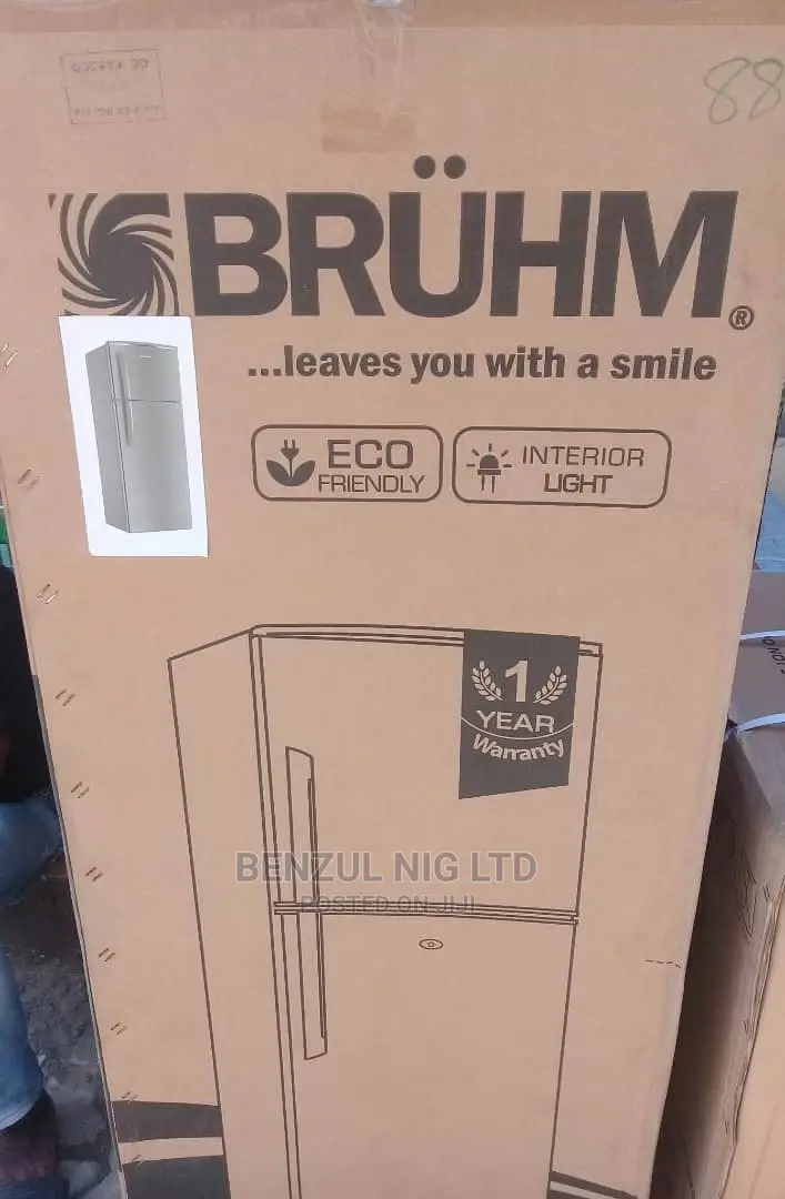 Bruhm BFD-200md Double Door Refrigerator