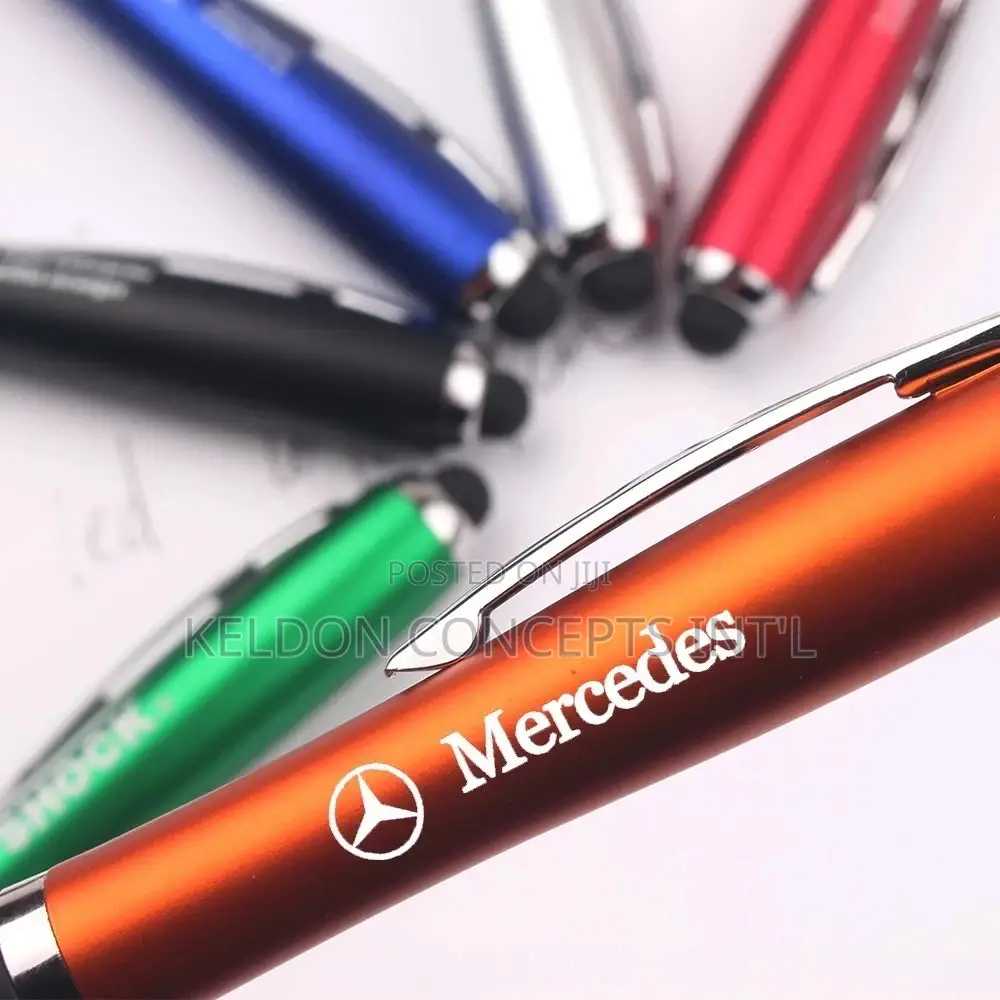 Led Logo Stylus Pen With Branding ;Moq-50pcs