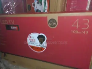LG 43 Inches Original Tv With Free Wall Bracket