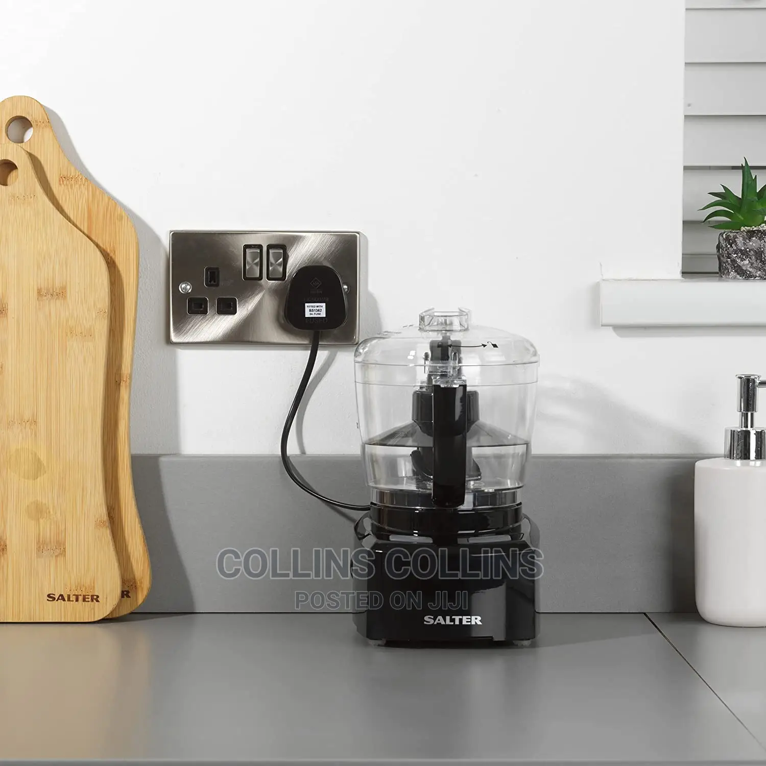 Salter 8 in 1 Electric Food Processor Chopper