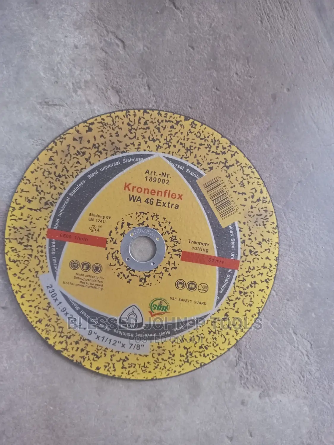 Cutting Disc 9"