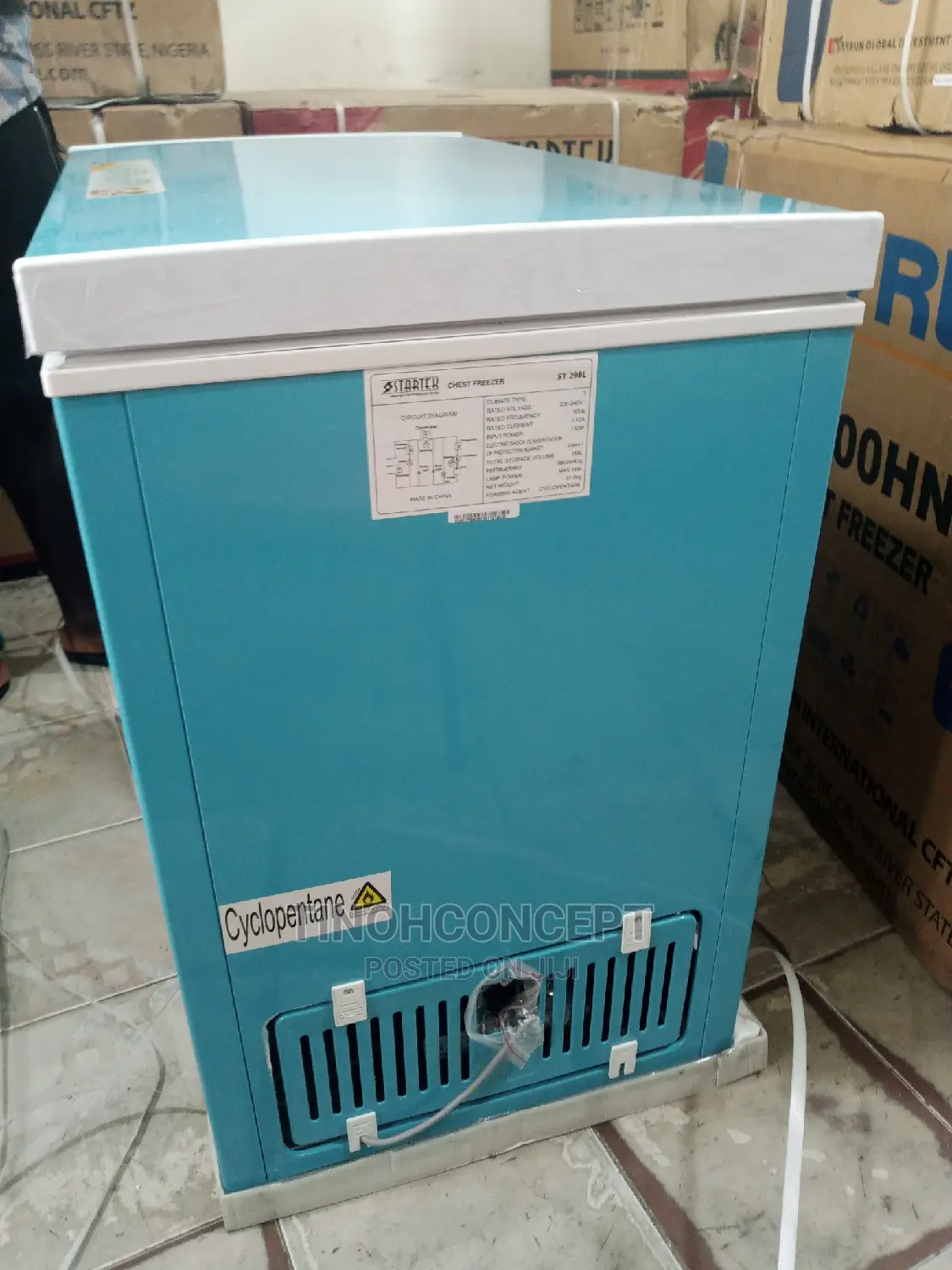 Startek Chest Freezer ST298L