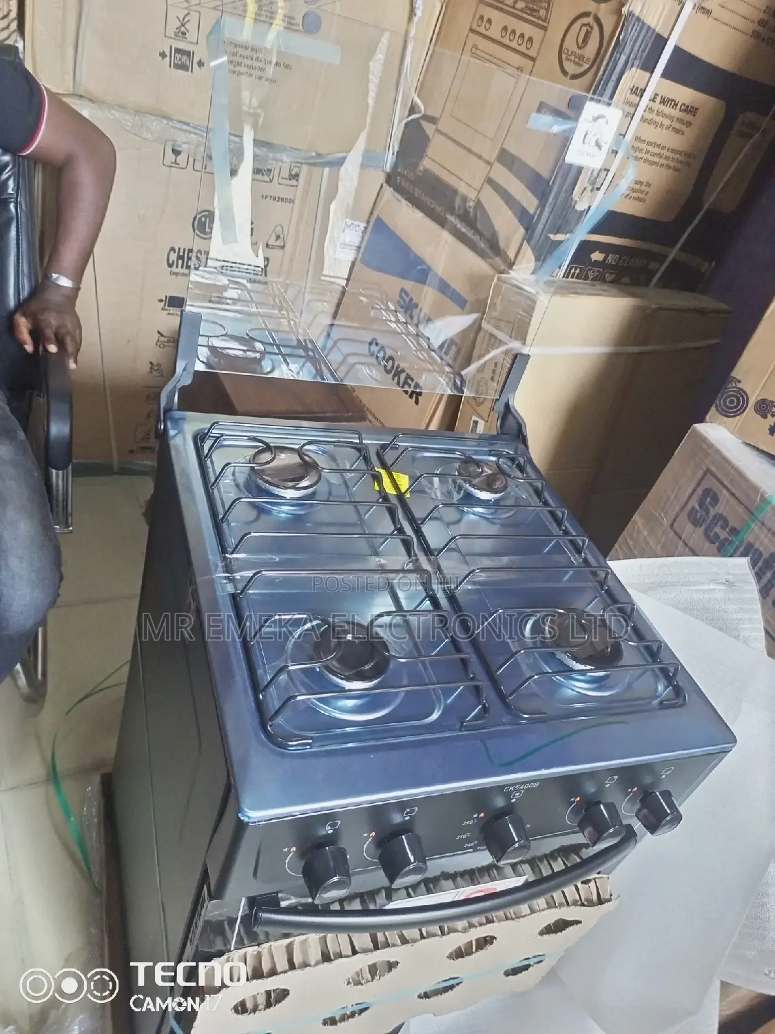 Scanfrost Gas Cooker