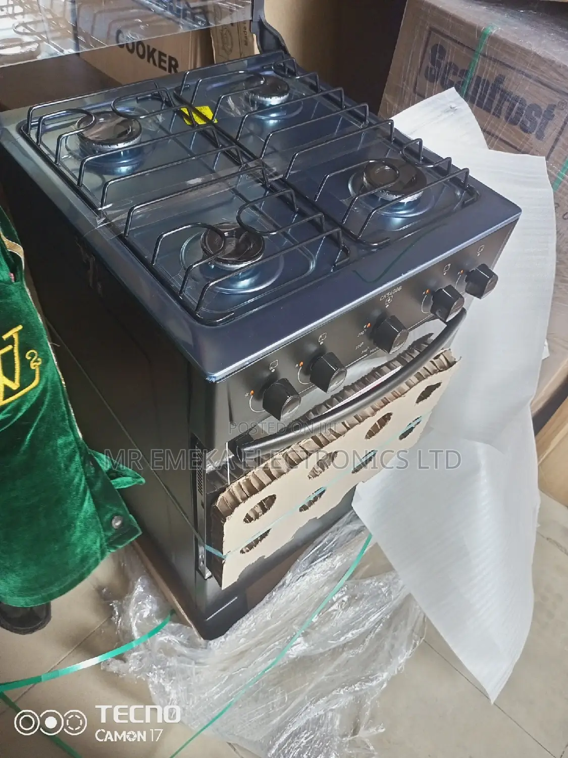 Scanfrost Gas Cooker