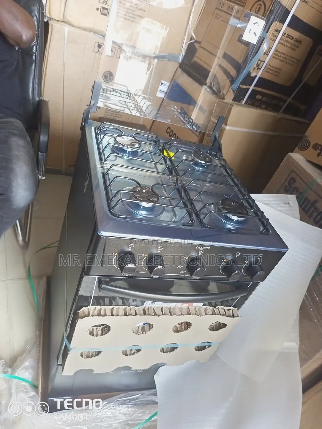Scanfrost Gas Cooker