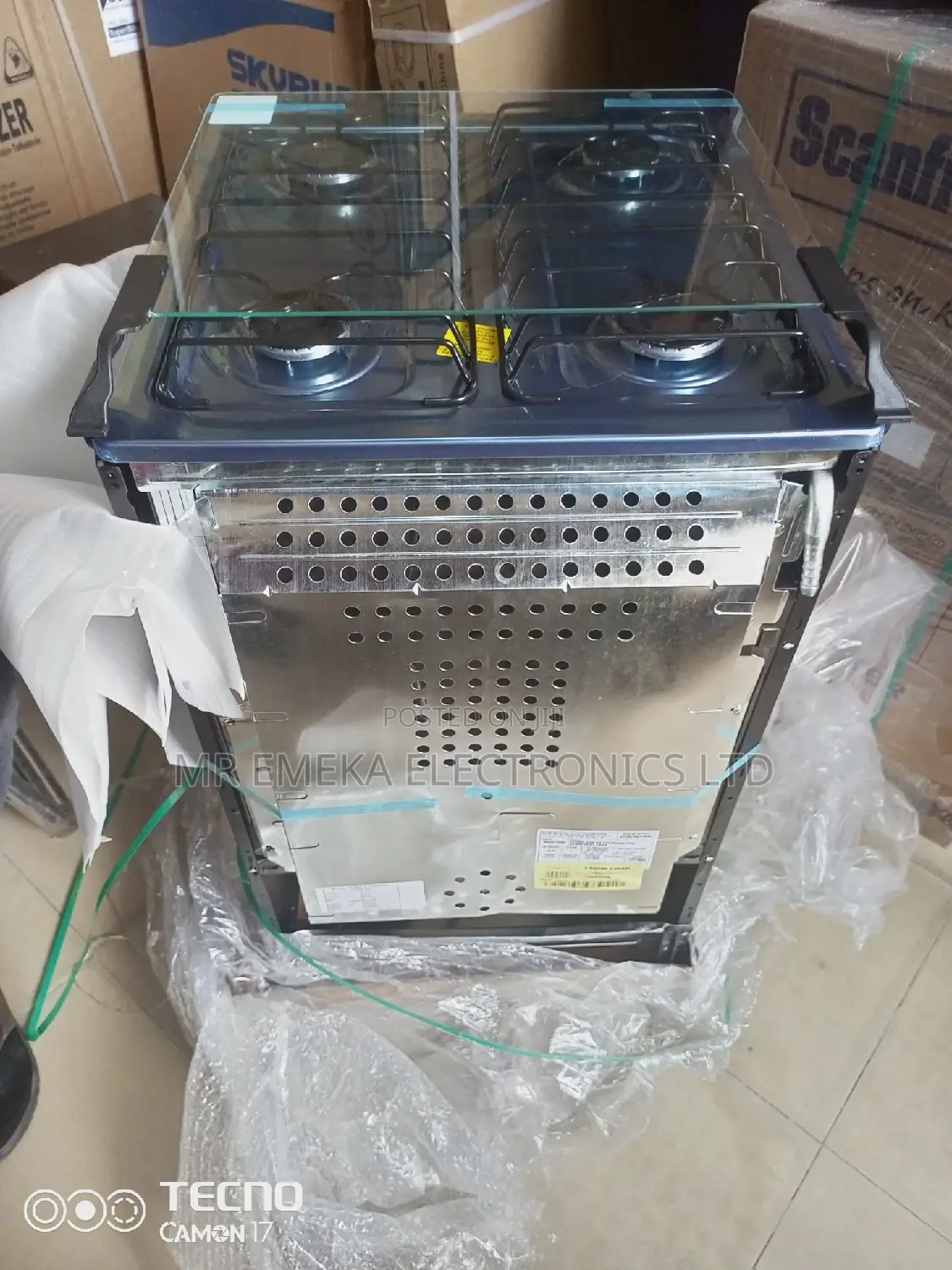 Scanfrost Gas Cooker