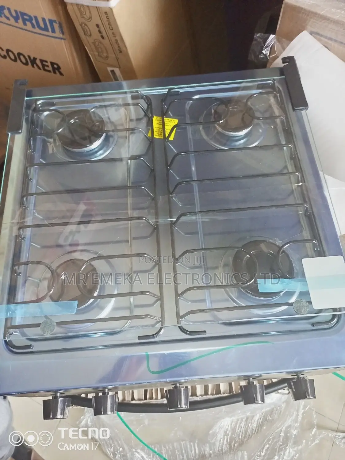 Scanfrost Gas Cooker