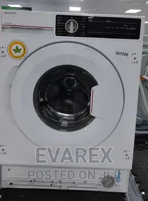 Sharp White Washing Machine