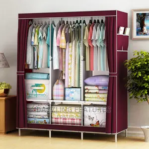 Durable 3 Columns Wardrobe