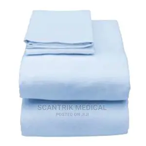 Portable Blue Reusable Bed And Pillow For Hospital