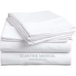 Waterproof Bed Sheet and Pillows for Hospital