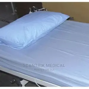 Portable Bed Sheet With Pillow Case - Blue