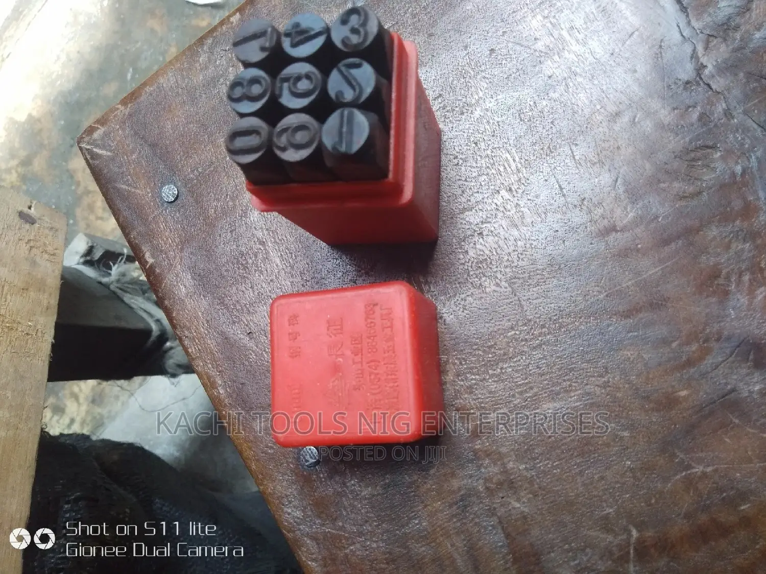 8mm Numerical 1,2,3 Punch