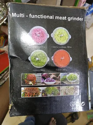 2l Yam Pounder and Meat Grinder Machine