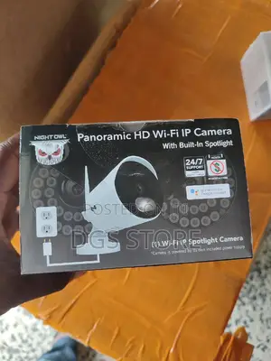 Panoramic HD Wifi Lp Camera With Built