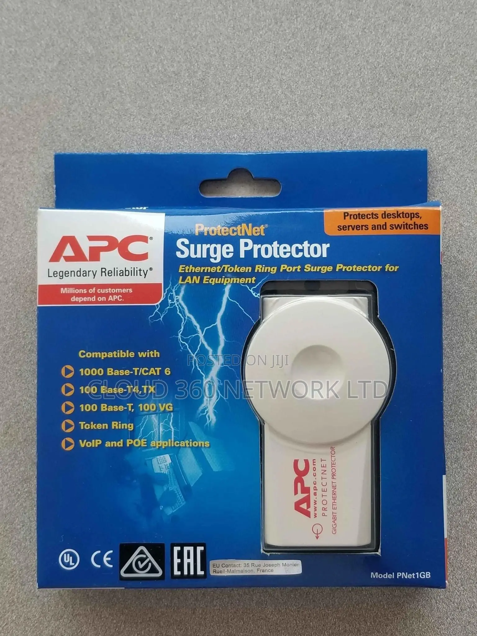 Apc Surge Protector Net 1gb