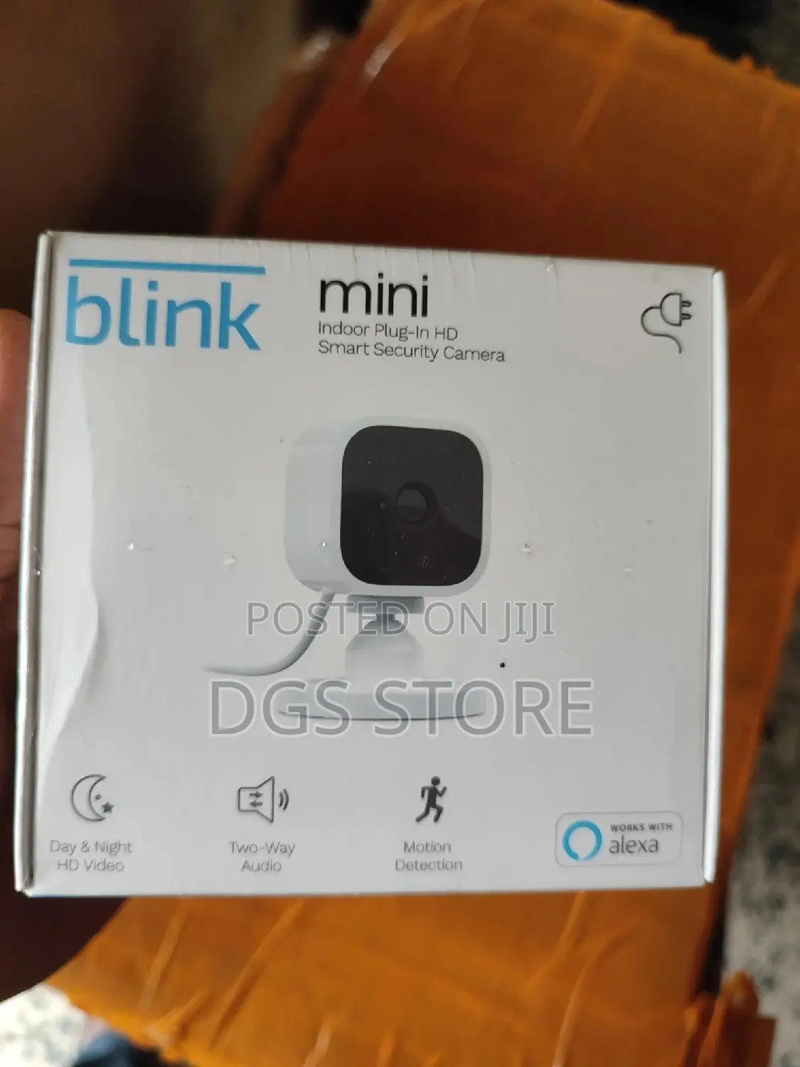 Blink Mini Indoor Plug in HD Smart Security Camera