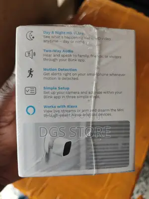 Blink Mini Indoor Plug in HD Smart Security Camera
