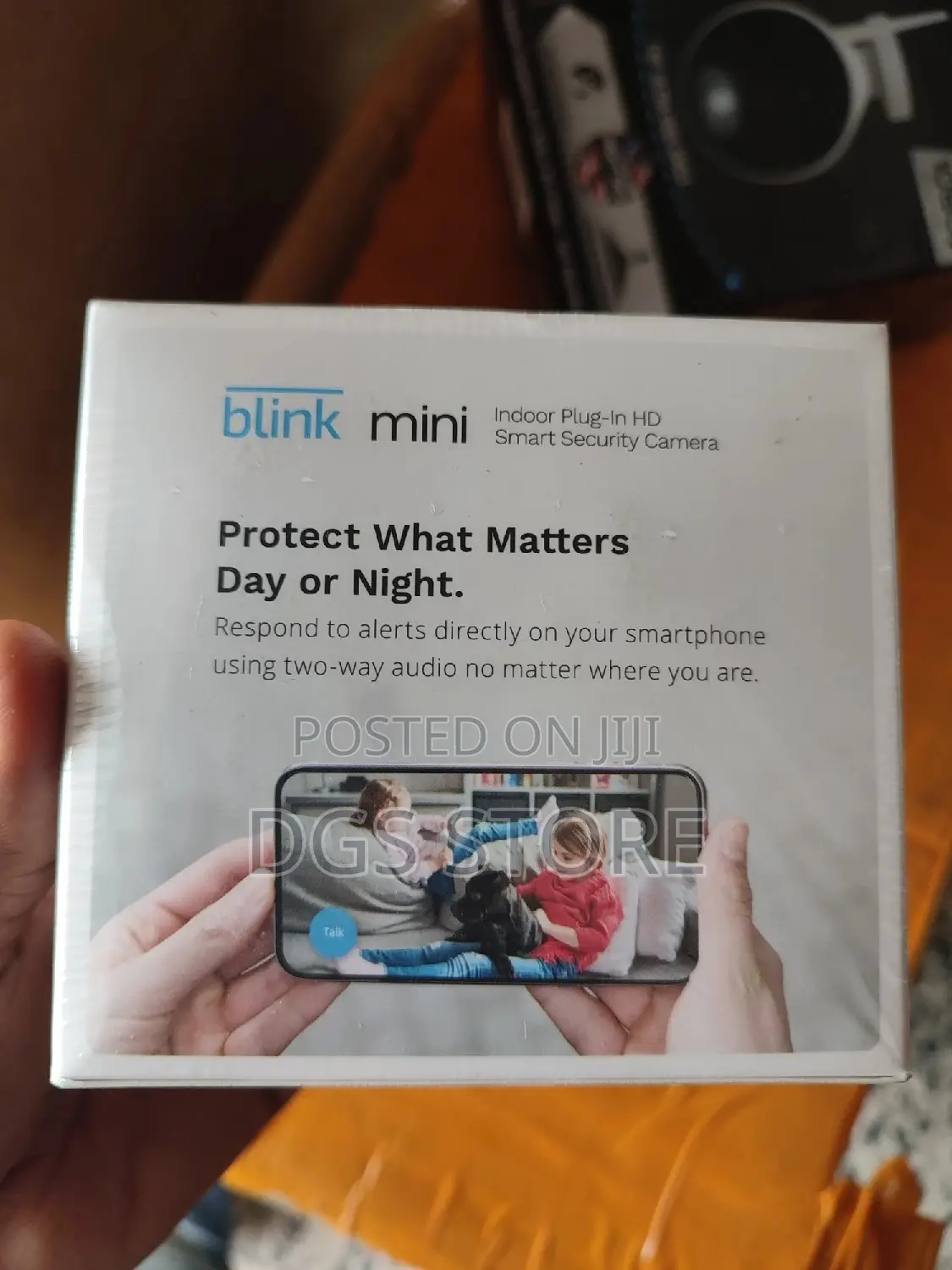 Blink Mini Indoor Plug in HD Smart Security Camera