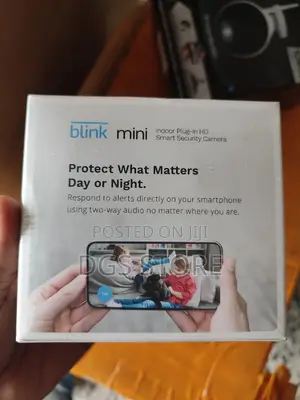 Blink Mini Indoor Plug in HD Smart Security Camera