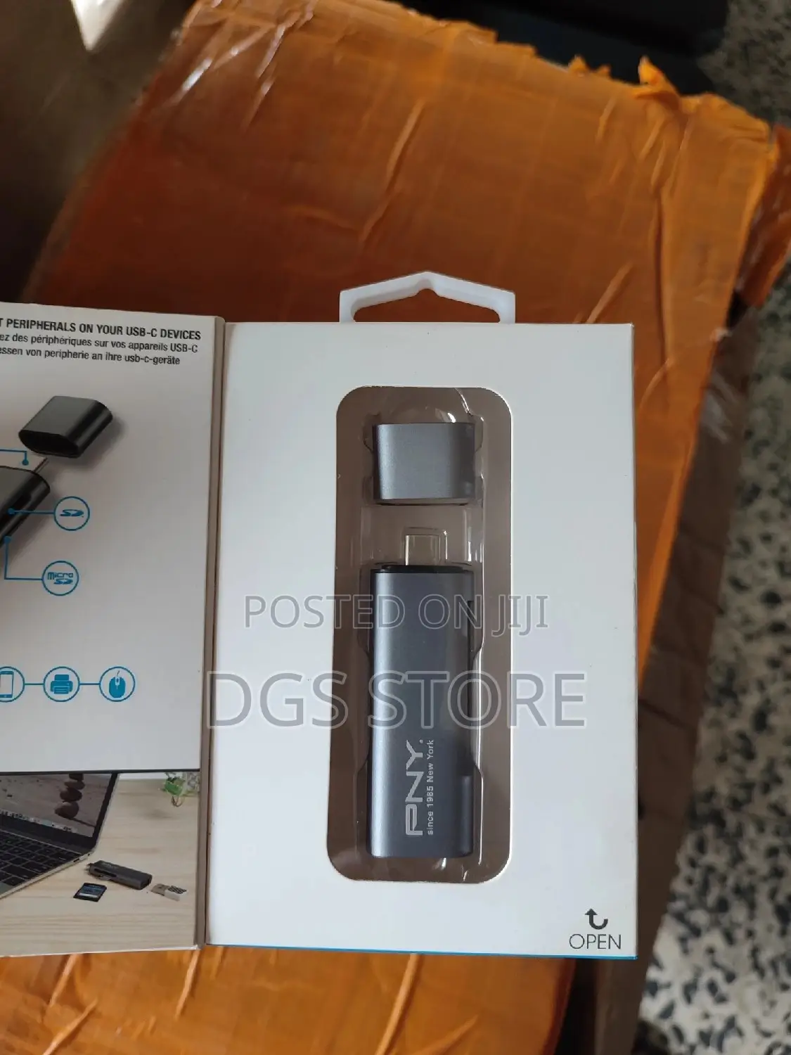 PNY Type C Card Reader/ USB Adapter