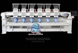 Embroidery Monogram 6 Head Machine