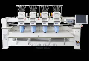 Monogramming Embroidery 4 Head Machine