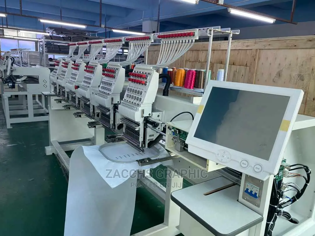 Monogramming Embroidery 4 Head Machine