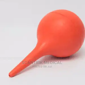 Portable Laboratory Tool Red Rubber Suction Ear Syringe Bulb