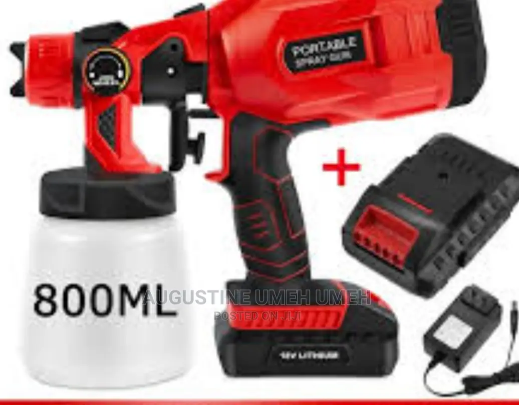 Cordless Electric Spray Gun 550w