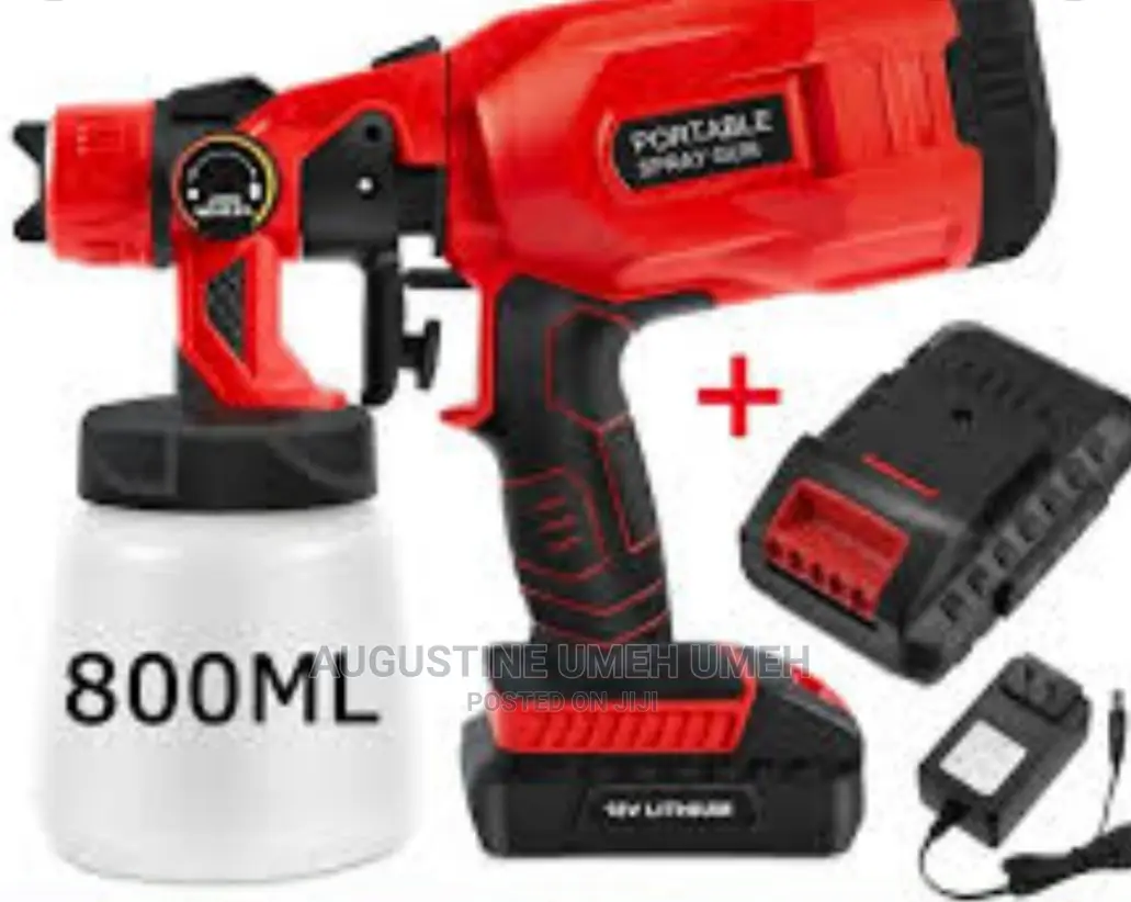 Cordless Electric Spray Gun 550w