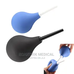 Laboratory Tool Red Rubber Squeeze Bulb Ear Syringe