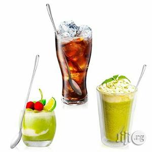Usa Hiware 9-Inch Long Tea,Coffee,Ice Cream Cocktail Spoon