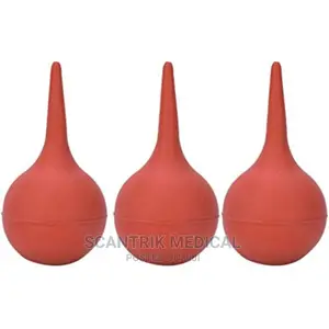 Rubber Syringe Ear Ball, Laboratory Hand Bulb Set, Liquid